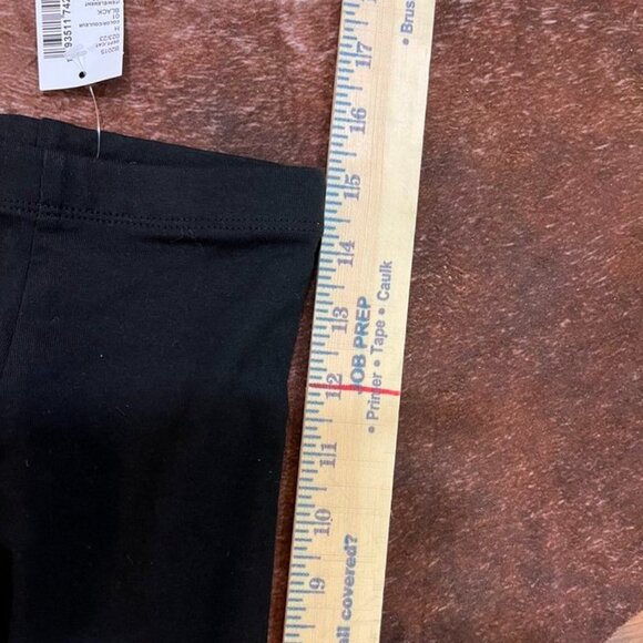 The Children’s Place Black Cropped Leggings NWT - Picture 4 of 6